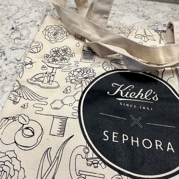 Kiehl's x Sephora Re-usable Tote bag - Picture 4 of 5
